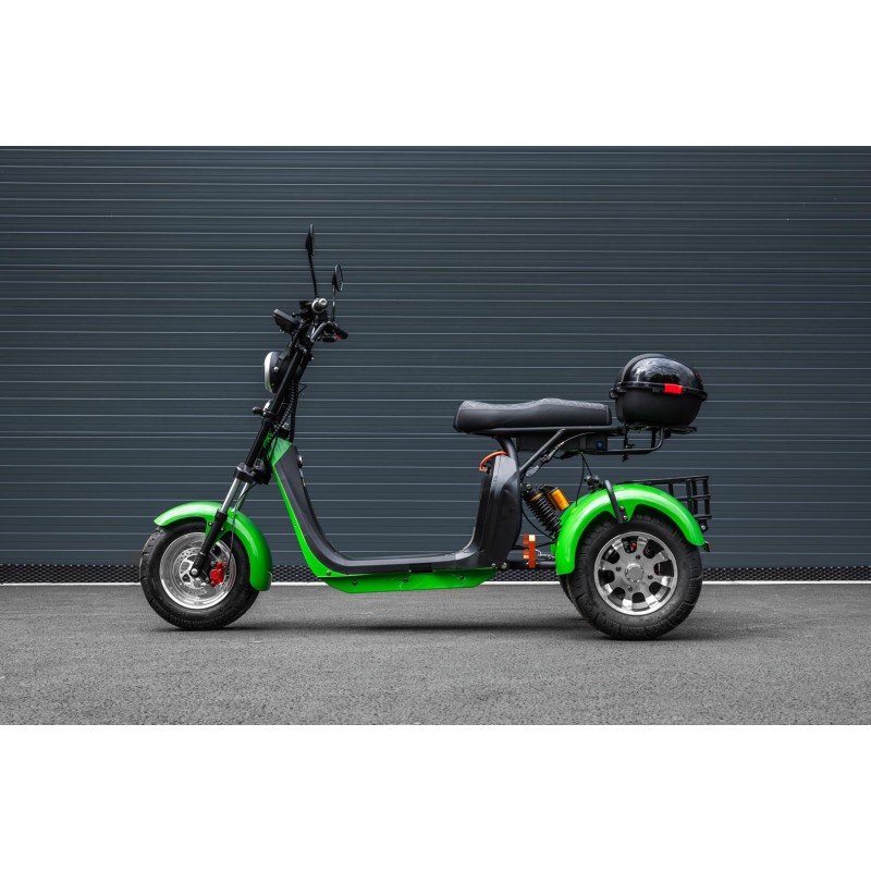 Elektrická tříkolka Leramotors Scooters C5 2000W Zelená