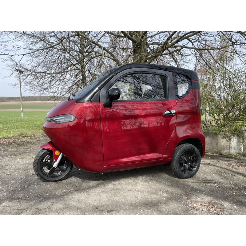 Elektromobil - Elektrická tříkolka Leramotors E3 Červená Limited LiFePO4 100AH