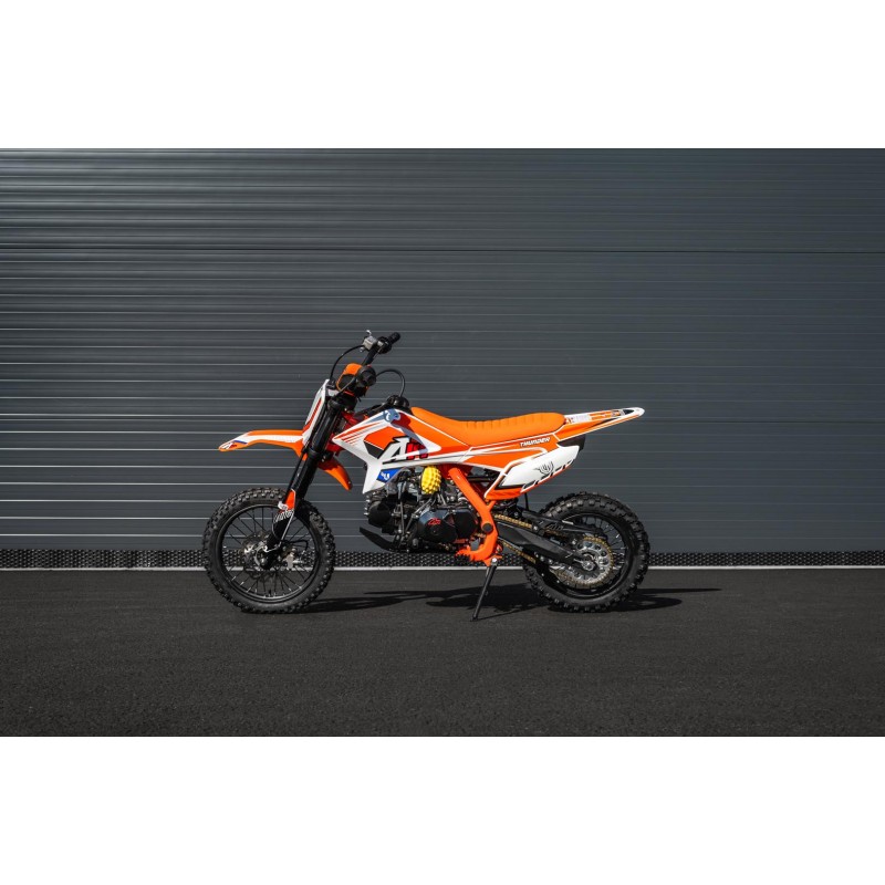 Pitbike Leramotors By Apollo THUNDER 125 poloautomat 14/12 E-Start Oranžová