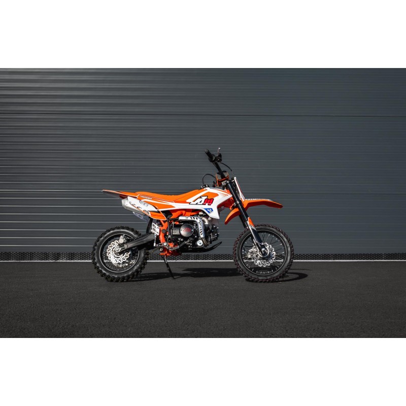 Pitbike Leramotors By Apollo THUNDER 125 poloautomat 14/12 E-Start Oranžová