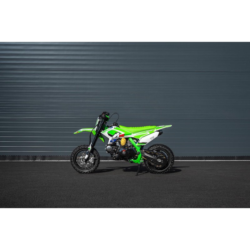 Pitbike Leramotors by APOLLO THUNDER 70cc 10/10 Automat E-Start Zelená