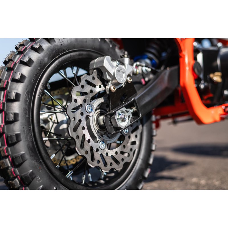 Pitbike Leramotors by APOLLO THUNDER 70cc 10/10 Automat E-Start Oranžová