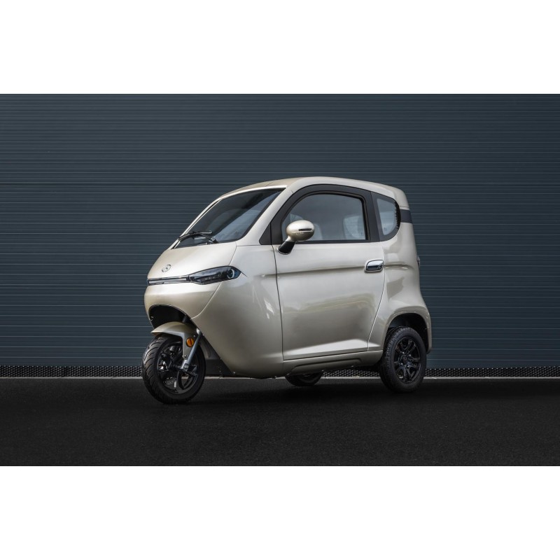 Elektromobil - Elektrická tříkolka Leramotors E3 Zlatá LiFePO4 100AH