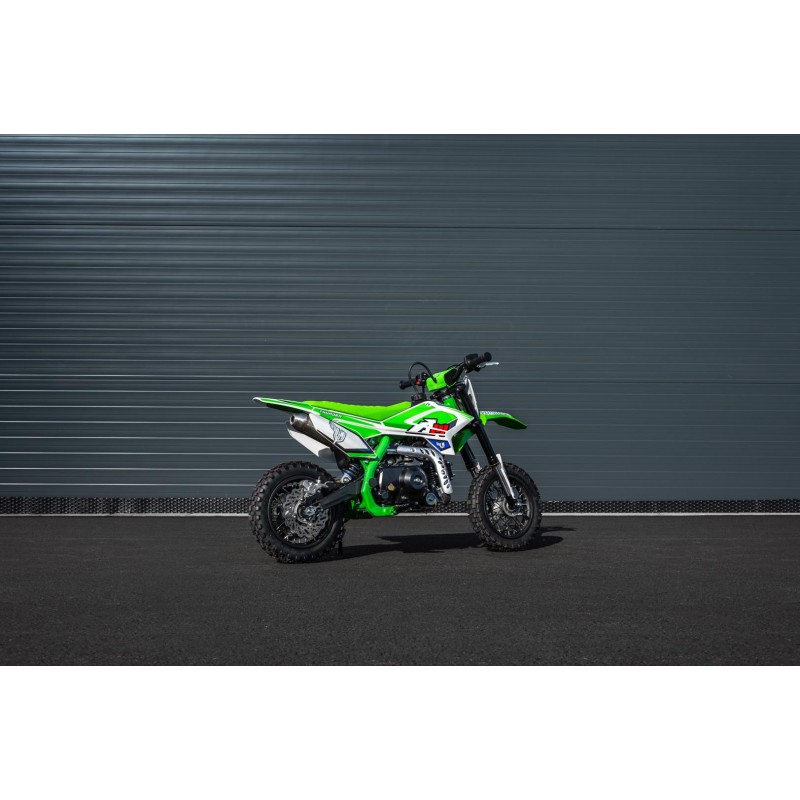 Pitbike Leramotors by APOLLO THUNDER 70cc 10/10 Automat E-Start Zelená