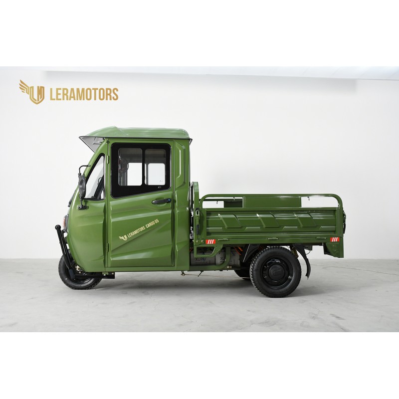 Elektrická tříkolka Leramotors tuk tuk Cargo G5 2000W COC Zelená – detail 2