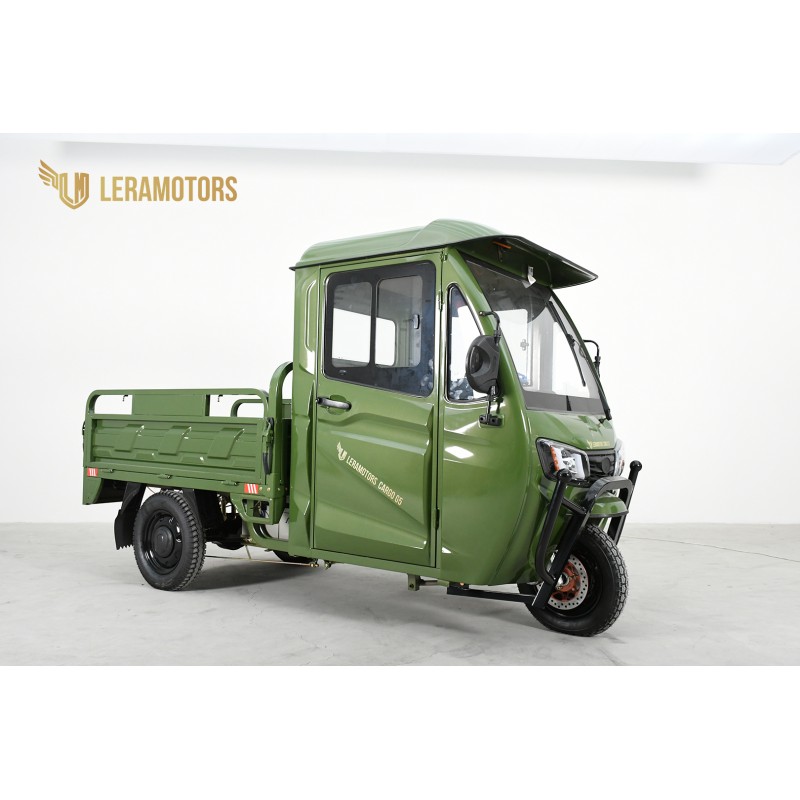 Elektrická tříkolka Leramotors tuk tuk Cargo G5 2000W COC Zelená
