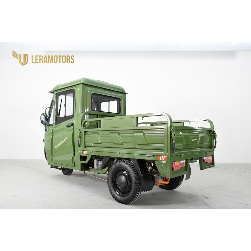 Elektrická tříkolka Leramotors tuk tuk Cargo G5 2000W COC Zelená – detail 8