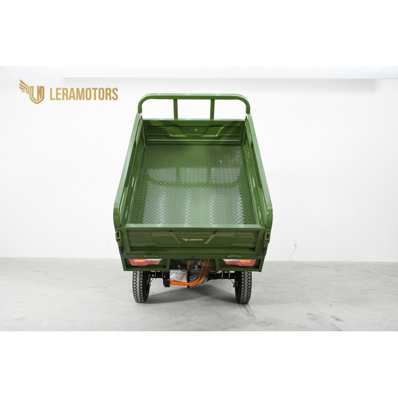 Elektrická tříkolka Leramotors tuk tuk Cargo G5 2000W COC Zelená – detail 9
