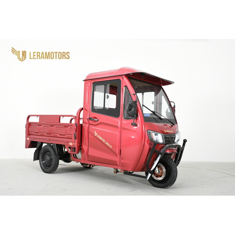 Elektrická tříkolka Leramotors tuk tuk Cargo G5 2000W COC Červená