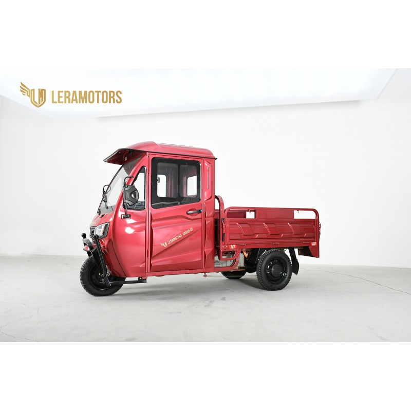 Elektrická tříkolka Leramotors tuk tuk Cargo G5 2000W COC Červená – detail 3