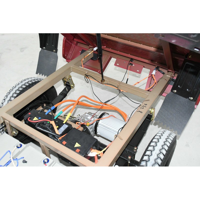 Elektrická tříkolka Leramotors tuk tuk Cargo G5 2000W COC Červená – detail 9