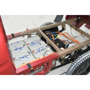 Elektrická tříkolka Leramotors tuk tuk Cargo G5 2000W COC Červená – detail 11