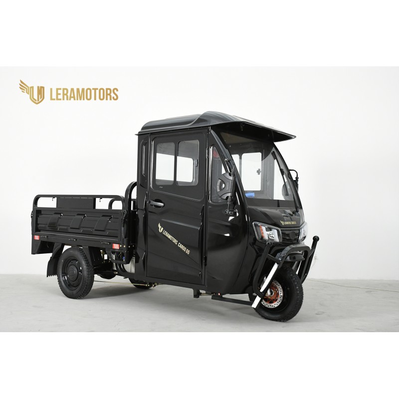 Elektrická tříkolka Leramotors tuk tuk Cargo G5 2000W COC Černá