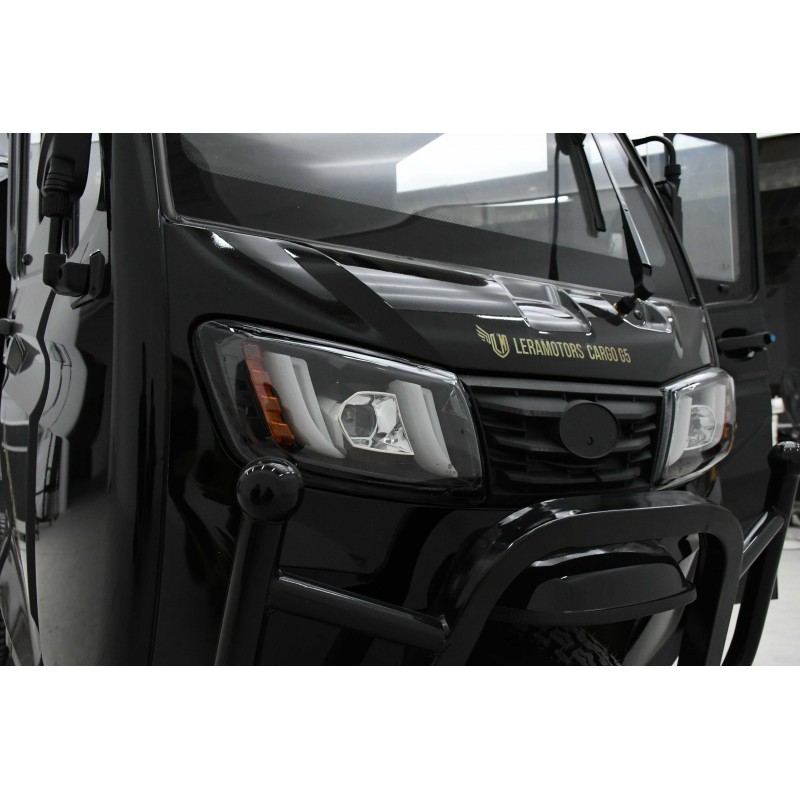 Elektrická tříkolka Leramotors tuk tuk Cargo G5 2000W COC Černá – detail 6