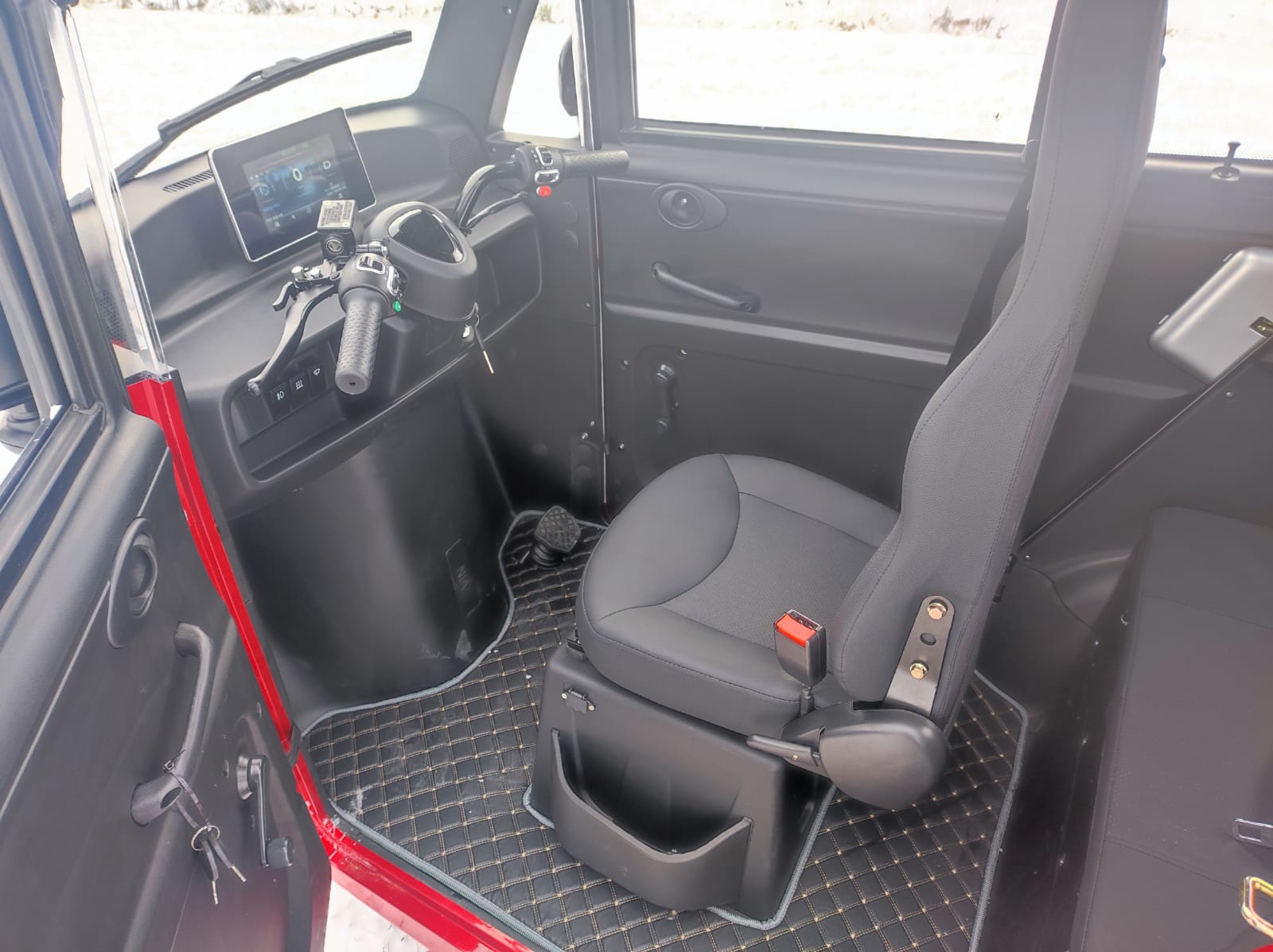 Leramotors Tříkolka E1 červená