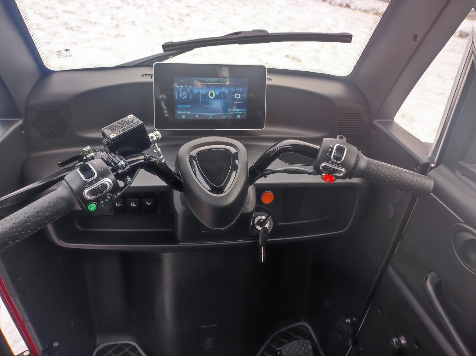 Leramotors Tříkolka E1 červená