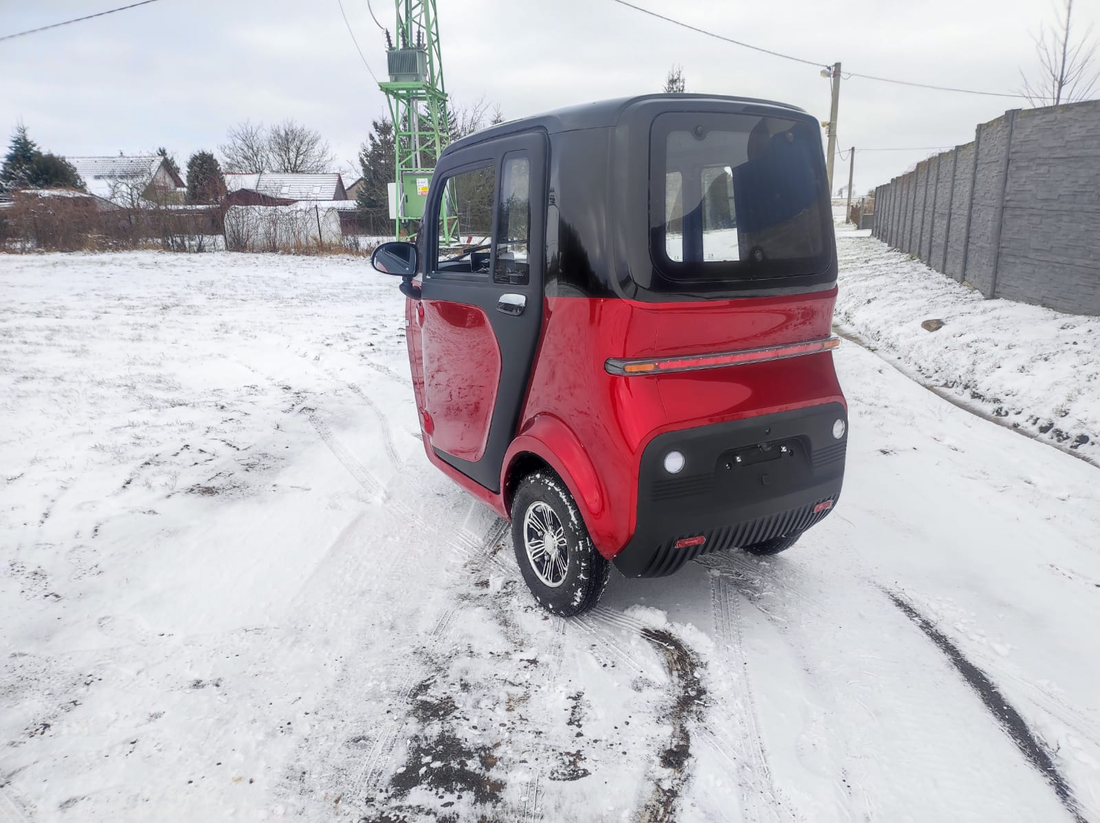 Leramotors Tříkolka E1 červená