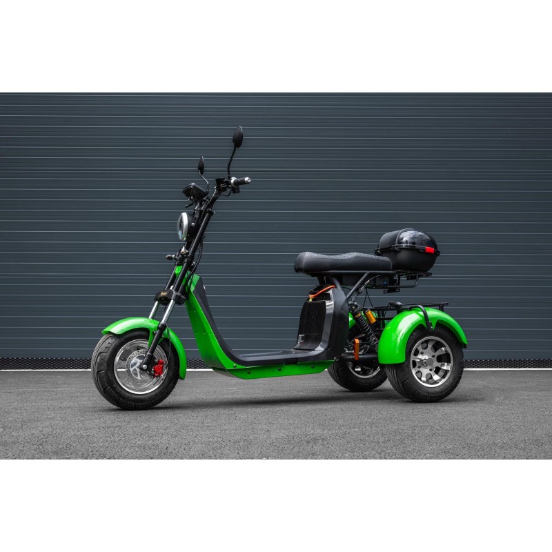 Elektrická tříkolka Leramotors Scooters C5 2000W Zelená