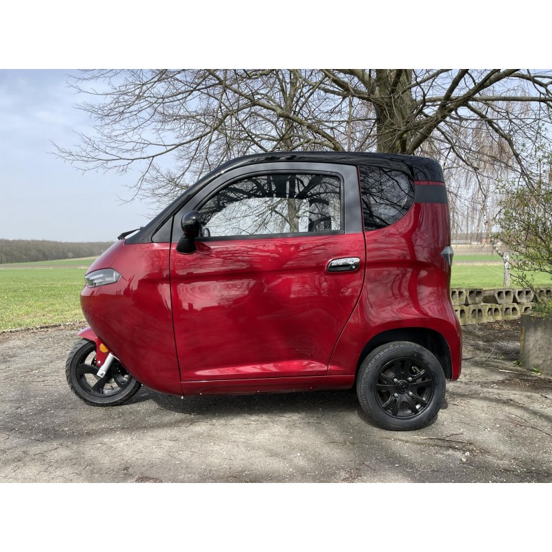 Elektromobil - Elektrická tříkolka Leramotors E3 Červená Limited LiFePO4 100AH