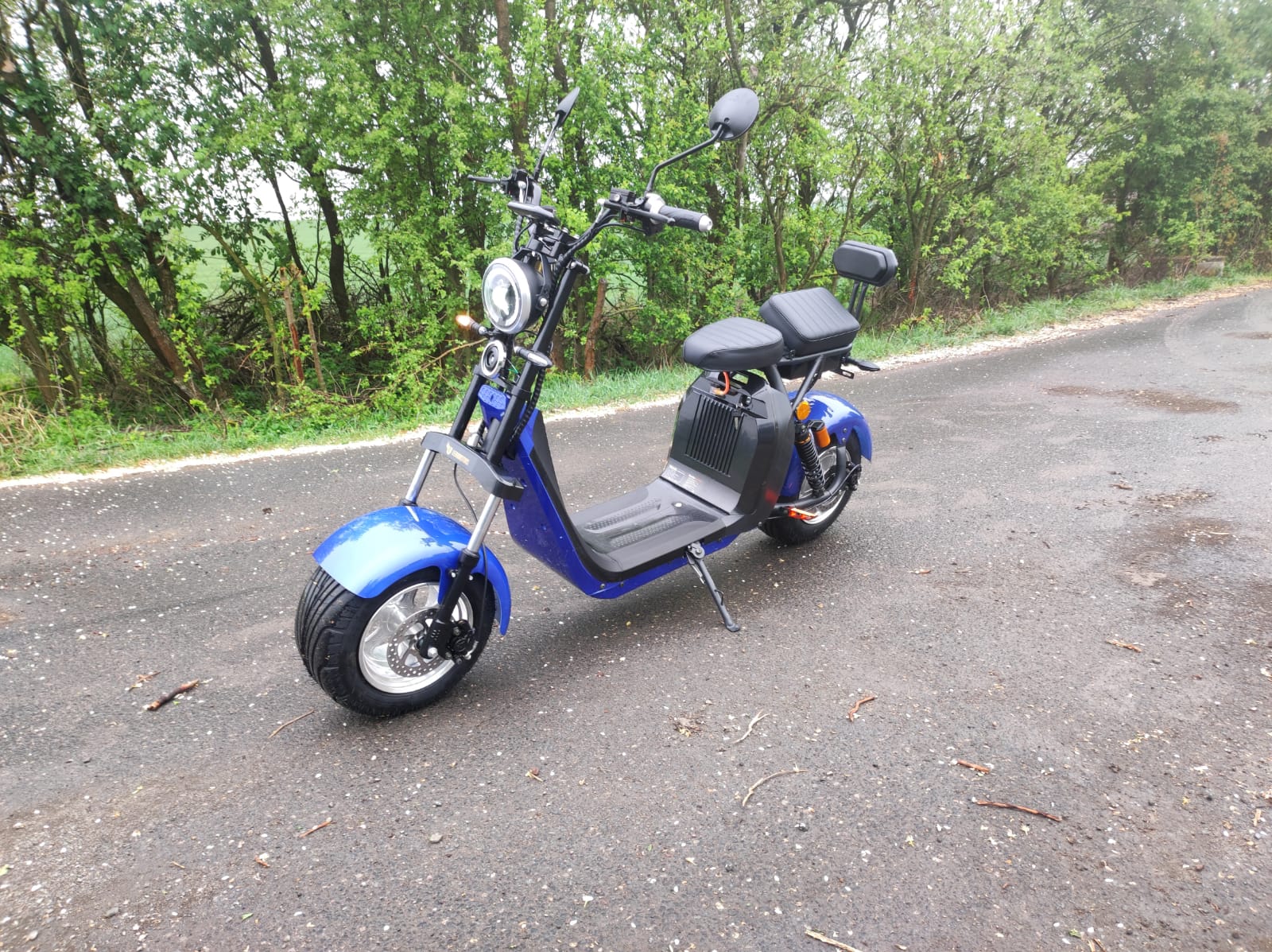 Elektrická koloběžka Lera Scooters C2  2000W modrá
