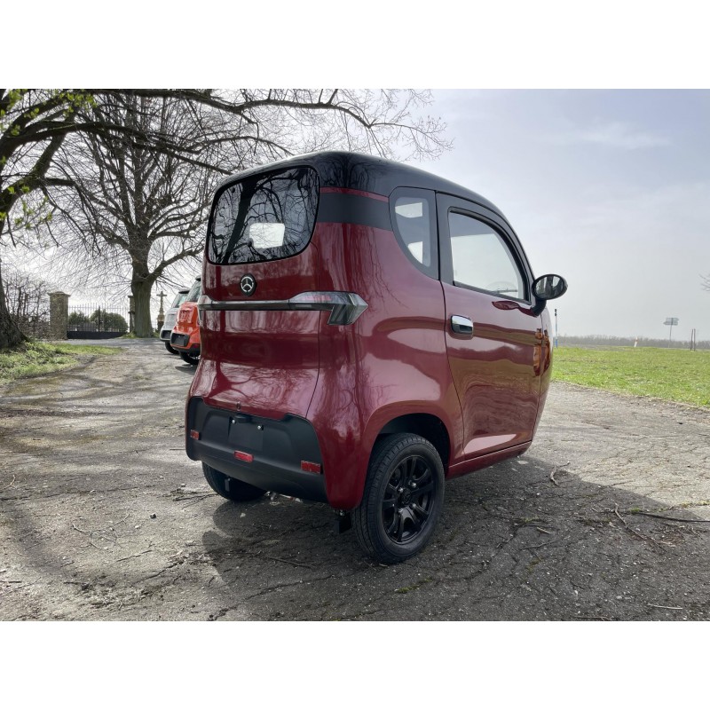 Elektromobil - Elektrická tříkolka Leramotors E3 Červená Limited LiFePO4 100AH