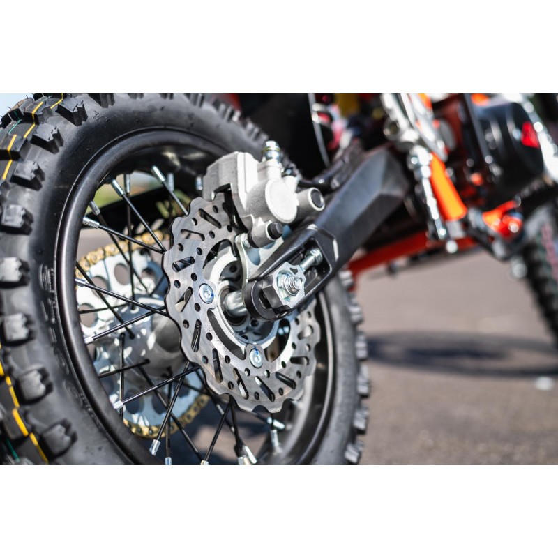 Pitbike Leramotors By Apollo THUNDER 125 poloautomat 14/12 E-Start Zelená
