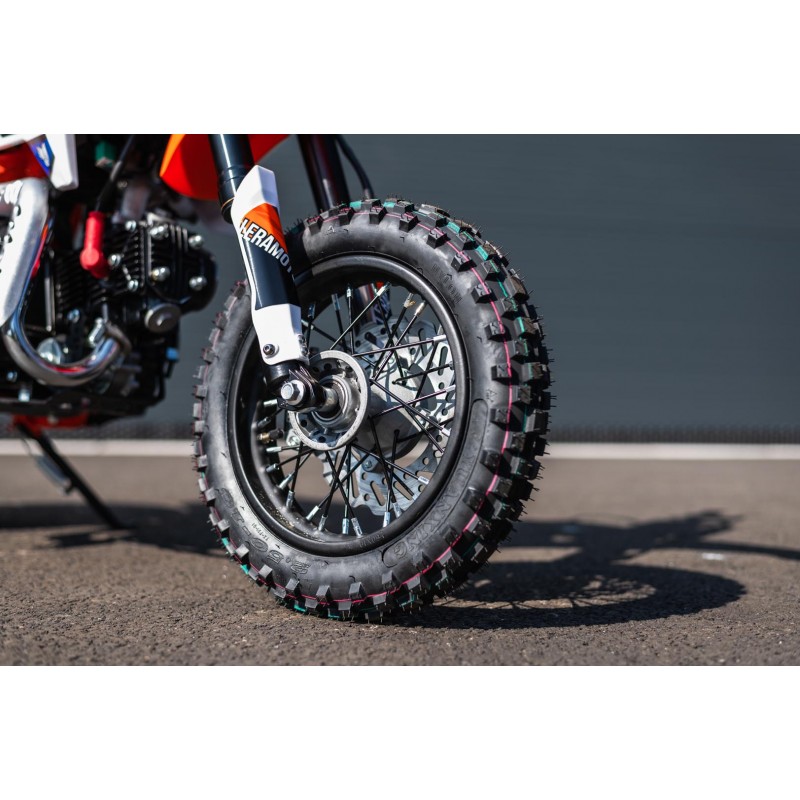 Pitbike Leramotors by APOLLO THUNDER 70cc 10/10 Automat E-Start Oranžová