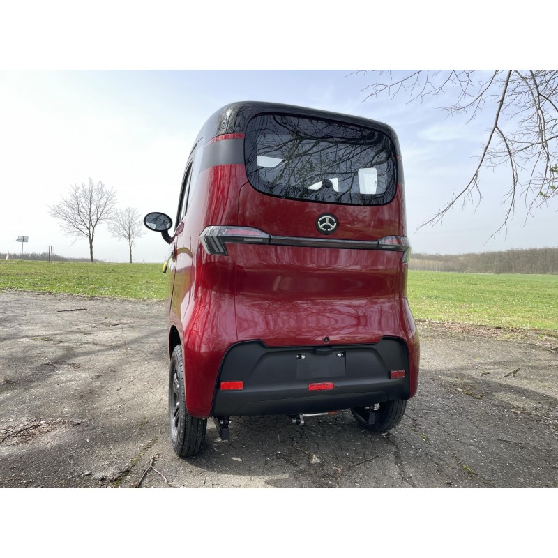 Elektromobil - Elektrická tříkolka Leramotors E3 Červená Limited LiFePO4 100AH