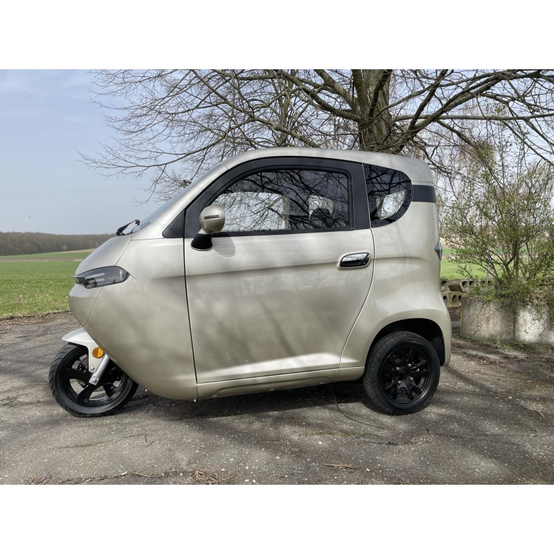 Elektromobil - Elektrická tříkolka Leramotors E3 Zlatá LiFePO4 100AH