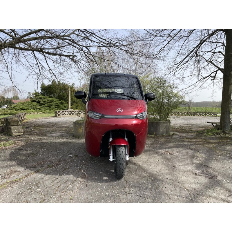 Elektromobil - Elektrická tříkolka Leramotors E3 Červená Limited LiFePO4 100AH