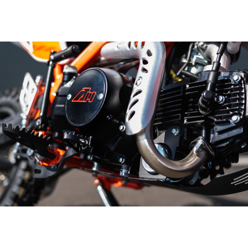 Pitbike Leramotors By Apollo THUNDER 125 poloautomat 14/12 E-Start Zelená