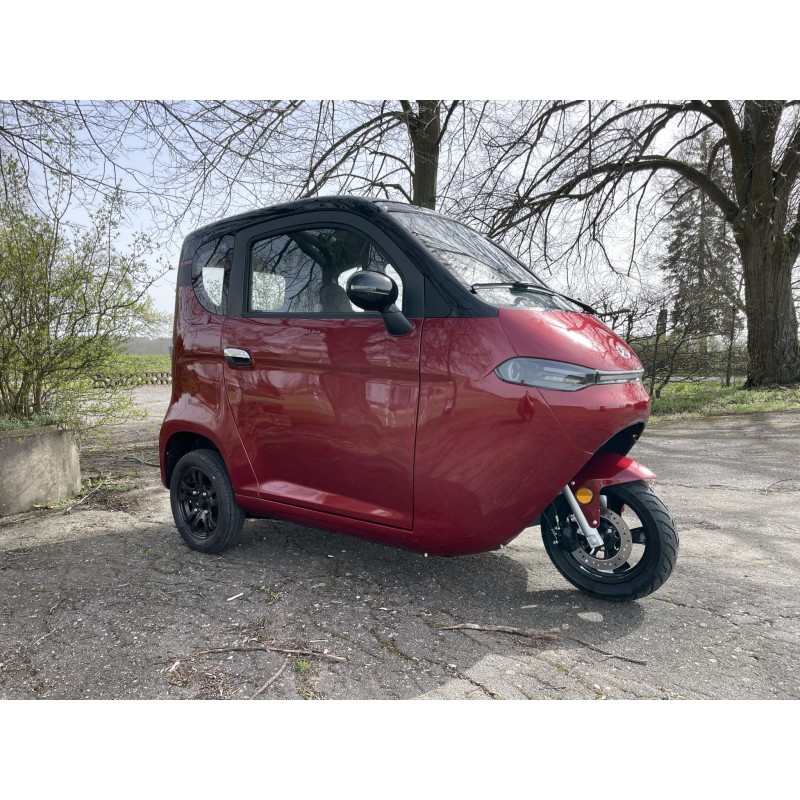 Elektromobil - Elektrická tříkolka Leramotors E3 Červená Limited LiFePO4 100AH