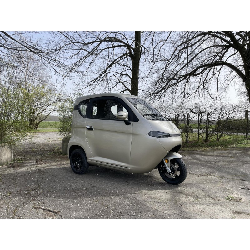 Elektromobil - Elektrická tříkolka Leramotors E3 Zlatá LiFePO4 100AH