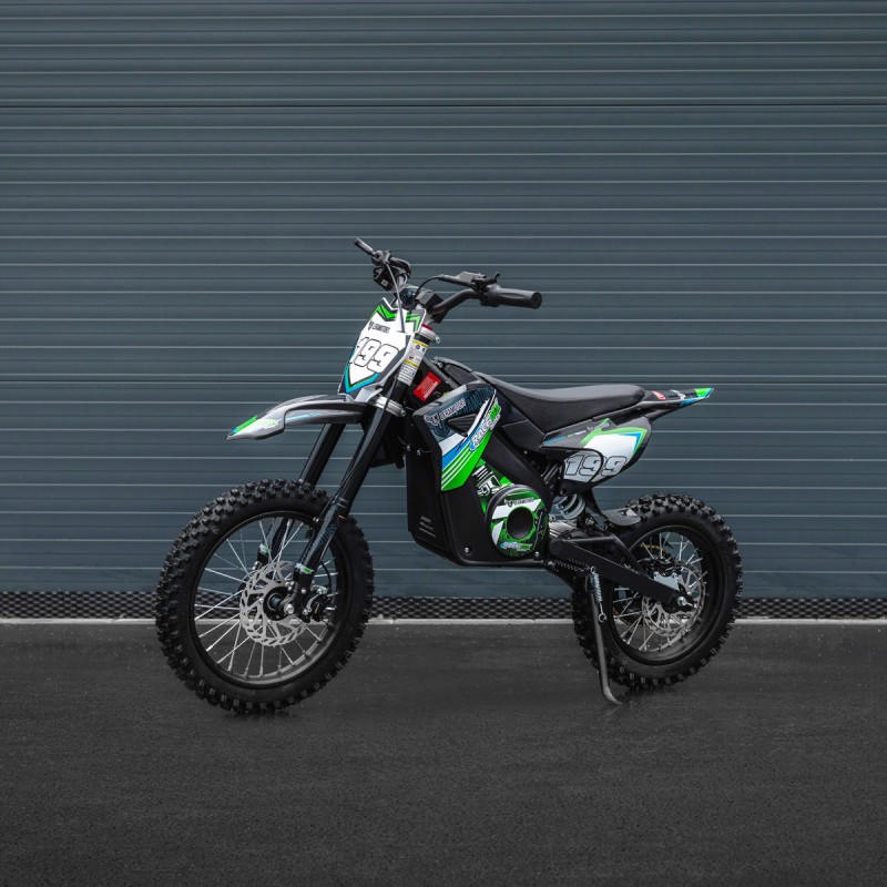 Elektrický Pitbike Leramotors Rocket 1600W - zelená
