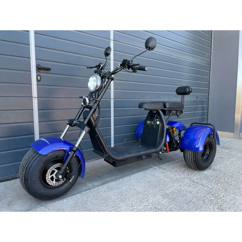 Elektrická koloběžka Lera Scooters C4 1000W Modrá
